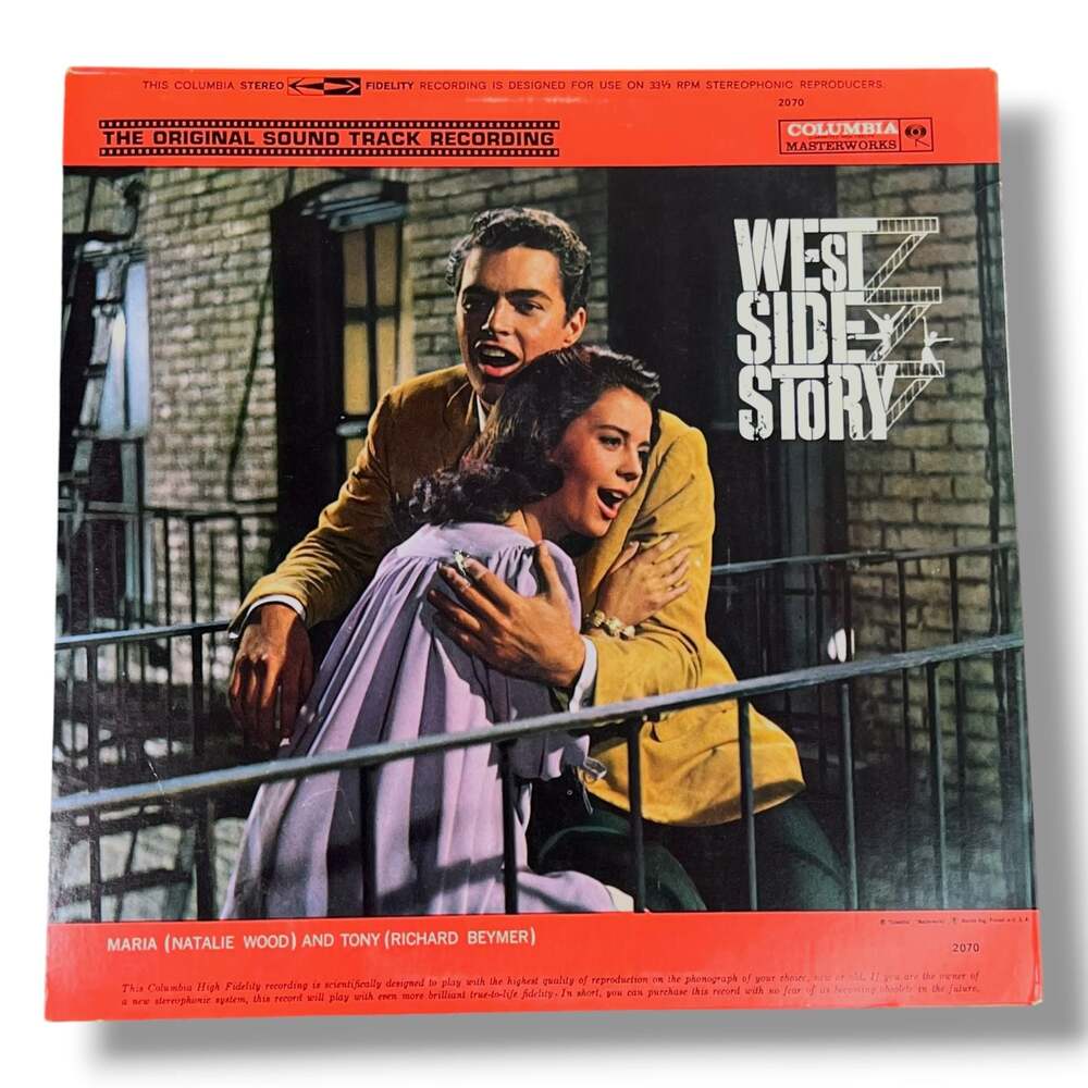 West Side Story The Original Sound Track Recording Vinyl Record CBS Masterworks